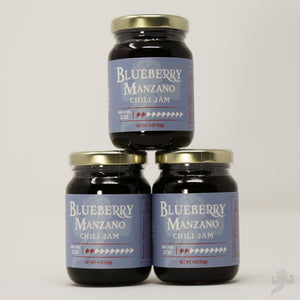 Blueberry Manzano Chili Jam