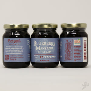 Blueberry Manzano Chili Jam