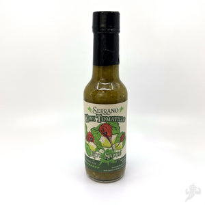 Serrano Kiwi & Tomatillio Hot Sauce