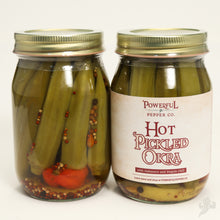 Load image into Gallery viewer, HOT Pickled Okra
